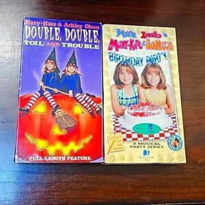 Mary Kate and Ashley VHS tapes